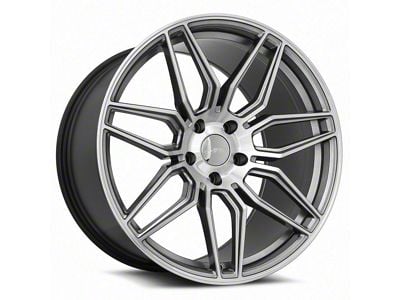 MRR M024 Gunmetal Wheel; Rear Only; 20x12; 50mm Offset (15-19 Corvette C7, Excluding Stingray)