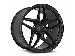 MRR M755 Gloss Black Wheel; Rear Only; 20x12; 50mm Offset (15-19 Corvette C7, Excluding Stingray)