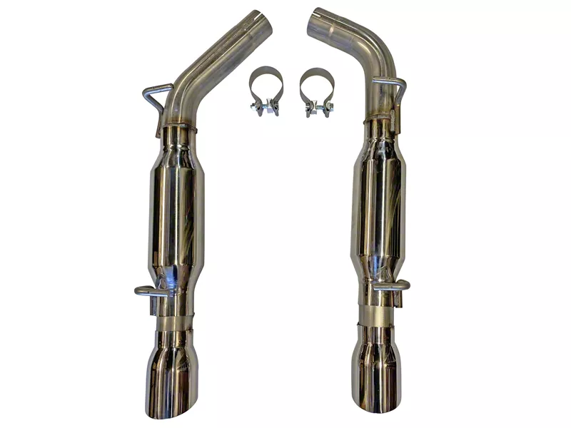 MRT Street Race Axle-Back Exhaust with Polished Tips