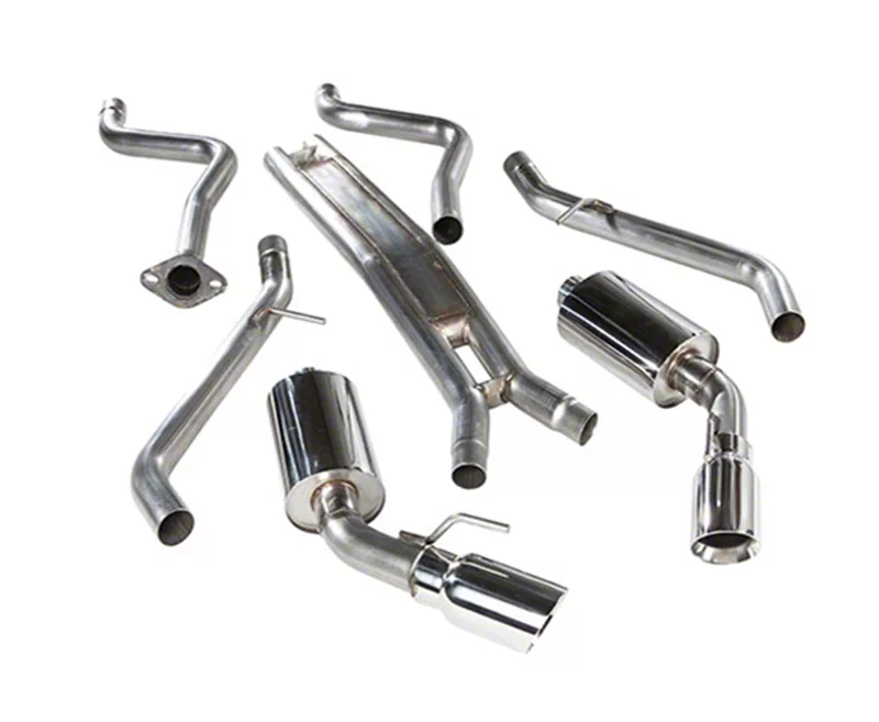 MRT Camaro Version 2 CatBack Exhaust with Polished Tips 92U801 (1624 V6 Camaro w/o Ground