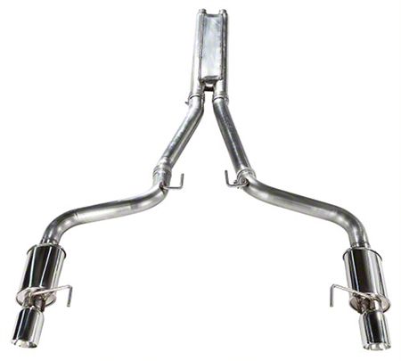 MRT Mustang Sport Touring Cat-Back Exhaust DMS with Polished Tips ...