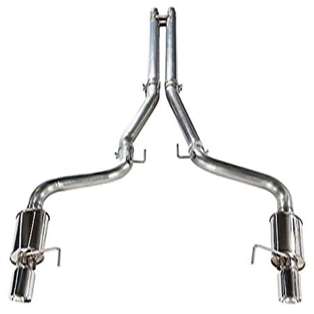 MRT Mustang Sport Touring Cat-Back Exhaust with H Pipe and Polished ...