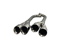 MRT Street Race Axle-Back Exhaust with Polished Tips (2024 Mustang GT w/ Active Exhaust, Dark Horse)