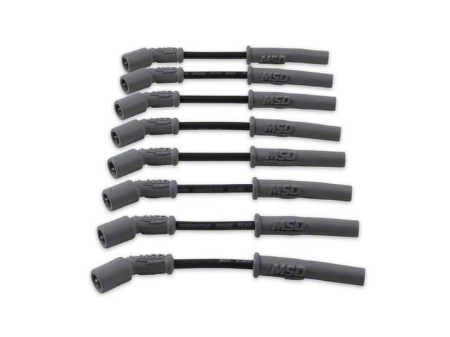 MSD Spark Plug Wire Set; Black (98-02 5.7L Camaro)