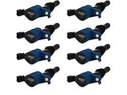 MSD 3-Valve Blaster Coil Packs; Blue (05-08 Mustang GT)