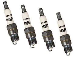 MSD Iridium Tip Spark Plugs; Set of Four (1983 5.0L Mustang)