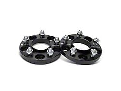 0.59-Inch 5-Lug Wheel Spacers; Black; Set of Two (15-24 Mustang)