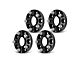 0.79-Inch 5-Lug Wheel Spacers; Black; Set of Four (15-24 Mustang)