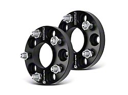 0.79-Inch 5-Lug Wheel Spacers; Black; Set of Two (15-24 Mustang)