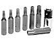 1/4-Inch Drive Torx Bit Socket Set; 7-Piece Set