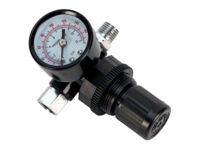 1/4-Inch Male NPT Locking Air Regulator; 0 to 180 PSI