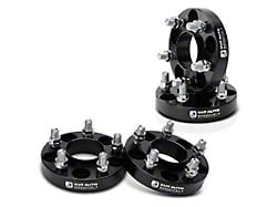 1-Inch 5-Lug Wheel Spacers; Black; Set of Four (15-24 Mustang)