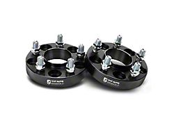 1-Inch 5-Lug Wheel Spacers; Black; Set of Two (15-25 Mustang)