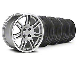 17x9 10th Anniversary Cobra Style Wheel & Sumitomo High Performance HTR Z5 Tire Package (87-93 Mustang, Excluding Cobra)