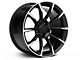 11/12 GT/CS Style Gloss Black Machined Wheel; 18x9 (99-04 Mustang)