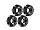 1.50-Inch 5-Lug Wheel Spacers; Black; Set of Four (15-24 Mustang)