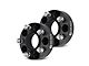 1.50-Inch 5-Lug Wheel Spacers; Black; Set of Two (15-24 Mustang)