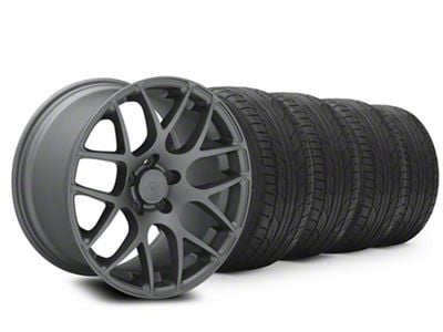 18x9 AMR & NITTO High Performance NT555 G2 Tire Package (05-09 Mustang)