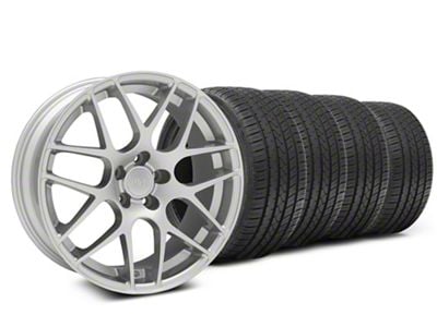 19x8.5 AMR & Lionhart All-Season LH-Five Tire Package (94-98 Mustang)