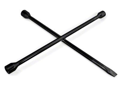 20-Inch SAE and mm 4-Way Lug Wrench