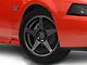 2003 Cobra Style Matte Black Wheel; 17x9 (99-04 Mustang)