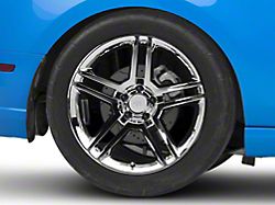 2010 GT500 Style Chrome Wheel; Rear Only; 19x10; 48mm Offset (10-14 Mustang)