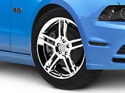 2010 GT500 Style Chrome Wheel; 19x8.5; 30mm Offset (10-14 Mustang)