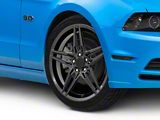 2018 Mustang Style Gloss Black Wheel; 20x9; 30mm Offset (10-14 Mustang)