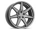 2020 GT500 Style Charcoal Wheel; Rear Only; 20x10 (10-14 Mustang)