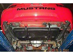 2.50-Inch Aluminized Cat-Back Exhaust System with HVS Welded Muffers (99-04 Mustang GT)