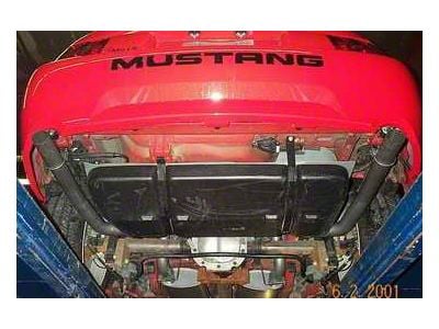 2.50-Inch Aluminized Cat-Back Exhaust System with HVS Welded Muffers (96-97 Mustang GT)