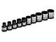 3/8-Inch Drive Spline Socket Set; 10-Piece Set