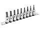 3/8-Inch Drive Torx Bit Socket Set; 9-Piece Set