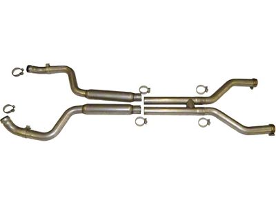 3-Inch Aluminized Cat-to-Axle H-Pipe with Flowpack Mufflers (11-14 Mustang GT)