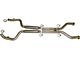 3-Inch Aluminized Cat-to-Axle H-Pipe with Straight Pipe Mufflers (11-14 Mustang GT)