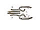 3-Inch Stainless Cat-Back Exhaust System with Flowpack Mufflers and Polished Tips (15-17 Mustang GT Fastback)