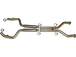 3-Inch Stainless Cat-to-Axle H-Pipe with Straight Pipe Mufflers (11-14 Mustang GT)