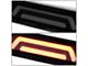 3D LED Third Brake Light; Black Smoked (87-93 Mustang LX Hatchback w/ OEM Spoiler)