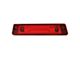 3D LED Third Brake Light; Red (87-93 Mustang LX Hatchback w/ OEM Spoiler)