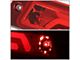 3D LED Third Brake Light; Red (87-93 Mustang LX Hatchback w/ OEM Spoiler)