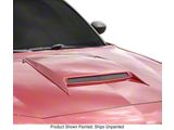 ABS Large Hood Scoop; Unpainted (05-25 Mustang GT, EcoBoost, V6)