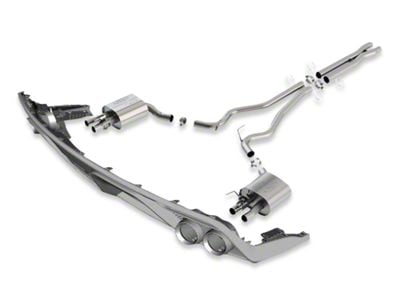 Ford Performance Active Cat-Back Exhaust with GT350 Lower Valance (15-17 Mustang GT Premium)