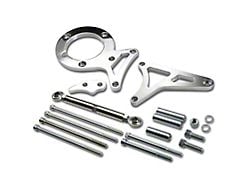 Adjustable Alternator Bracket; Chrome (82-93 5.0L Mustang)