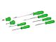 Alloy Steel Screwdriver Set; Green; 8-Piece Set