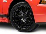 AMR Gloss Black Wheel; 18x9; 30mm Offset (99-04 Mustang)