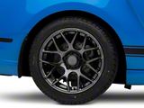 AMR Dark Stainless Wheel; Rear Only; 18x10 (10-14 Mustang, Excluding 13-14 GT500)