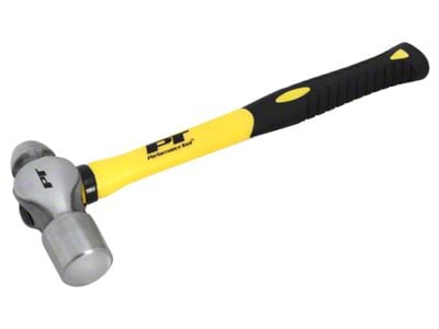 Ball-Peen Hammer with Fiberglass Handle; 12-Ounce