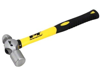 Ball-Peen Hammer with Fiberglass Handle; 16-Ounce