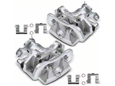 Brake Calipers; Rear (15-23 Mustang EcoBoost w/o Performance Pack, V6)