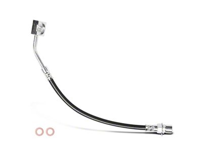 Brake Hydraulic Hose; Front Passenger Side (94-98 Mustang GT, V6)